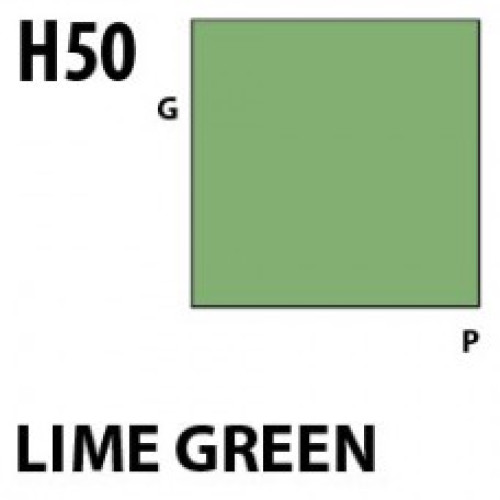 H50 Lime Green Aqueous Hobby 10 ml. boja