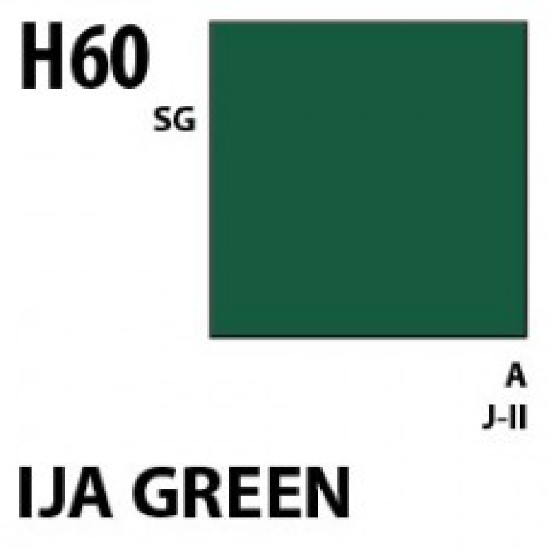 H60 IJA Green Aqueous Hobby 10 ml. boja