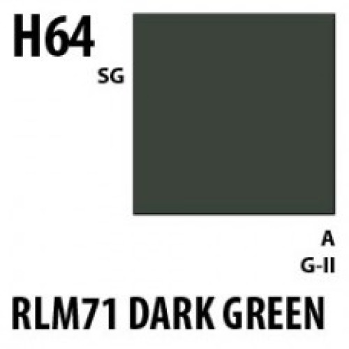 H64 RLM71 Dark Green Aqueous Hobby 10 ml. boja