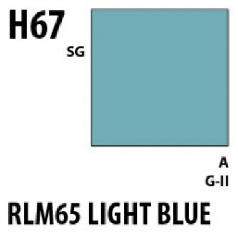 H67 RLM65 light Blue Aqueous Hobby 10 ml. boja