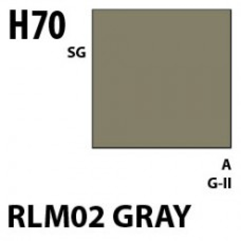 H70 RLM02 Gray Aqueous Hobby 10 ml. boja