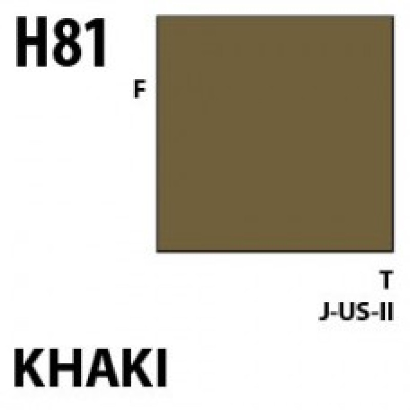 H81 Khaki Aqueous Hobby 10 ml. boja