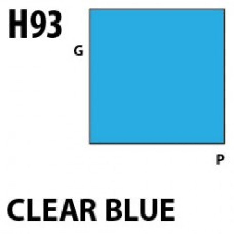 H093 Clear Blue Aqueous Hobby 10 ml. boja
