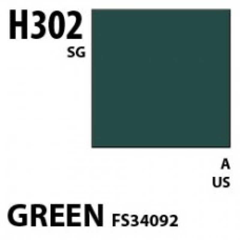 H302 Green FS34092 Aqueous Hobby 10 ml. boja