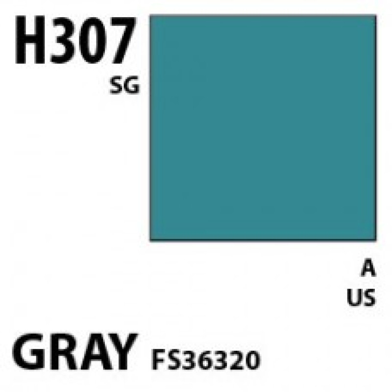 H307 Gray FS36320 Aqueous Hobby 10 ml. boja