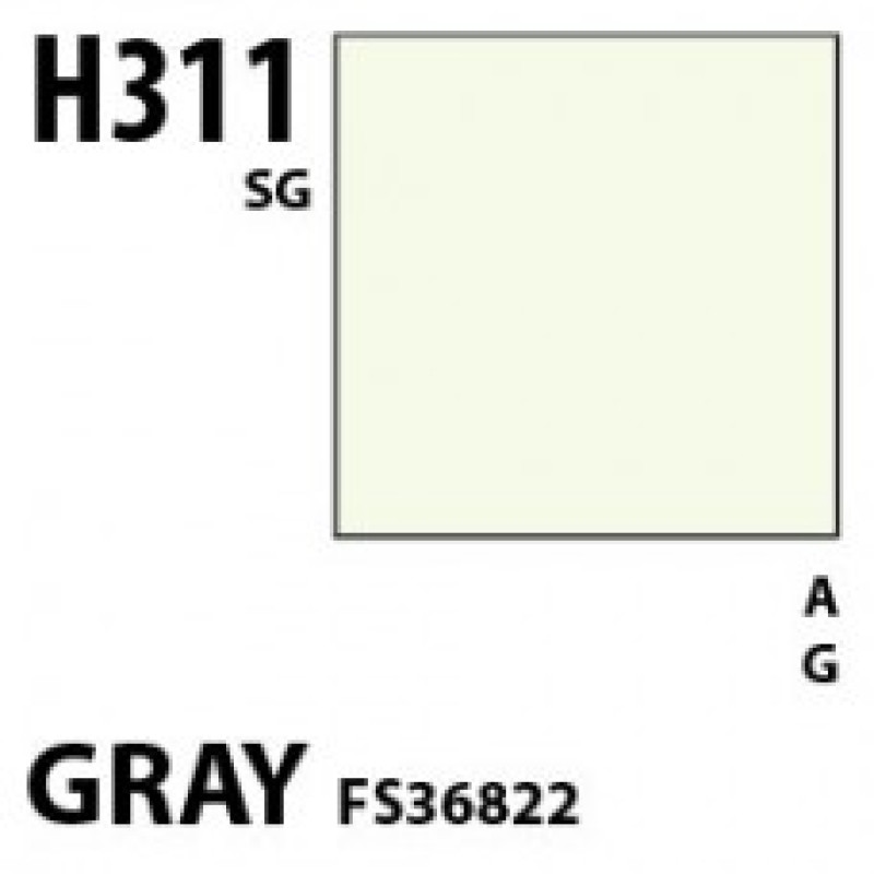 H311 Gray FS36822 Aqueous Hobby 10 ml. boja