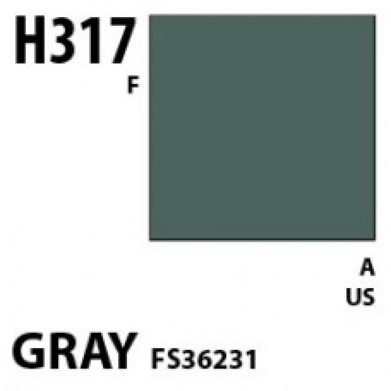 H317 Gray FS36231 Aqueous Hobby 10 ml. boja