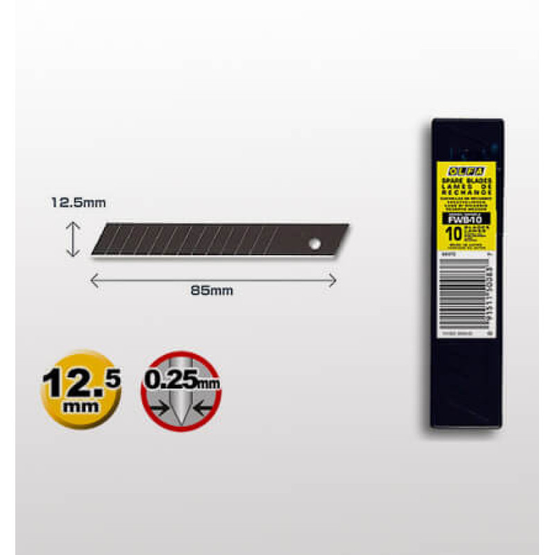 Rezervni nožići FWB-10 za skalpel FWP-1 12,5mm