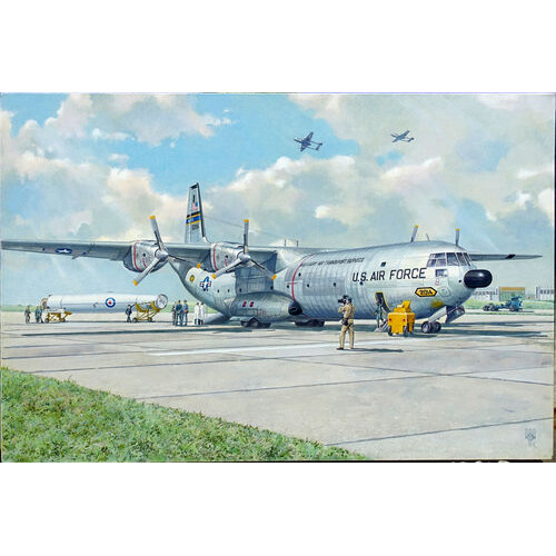 Douglas C-133A w / PGM-17 Thor IRBM 1/144