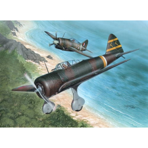 Ki-27-Otsu Nate Over Malaya and Philippines Hi-Tech 1:32