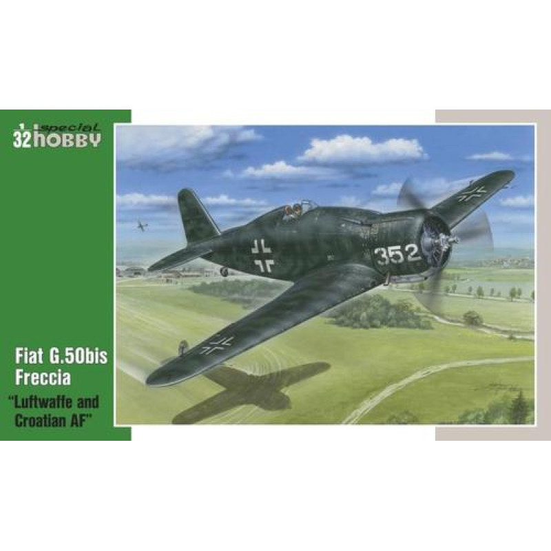 Fiat G.50bis Luftwaffe & Croatian AF 1:32