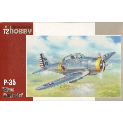  1/72 P-35 Silver wings era