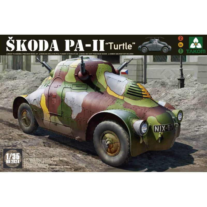 Skoda PA-II Turtle 1/35