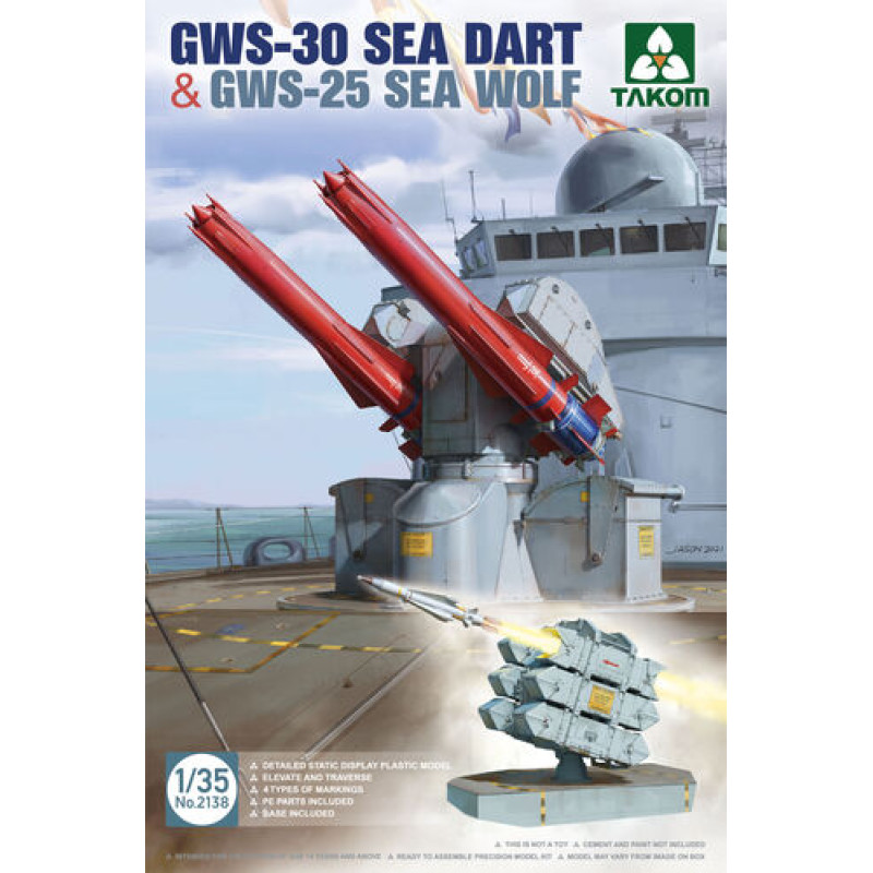  1:35 GWS-30 Sea Dart & GWS-25 Sea Wolf