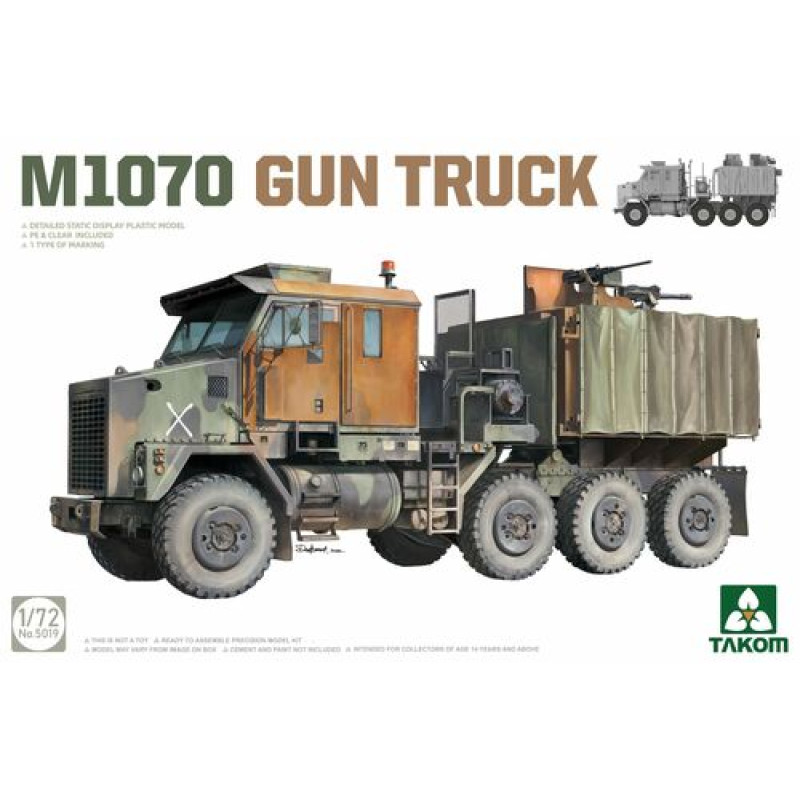 M1070 GUN TRUCK 1/72