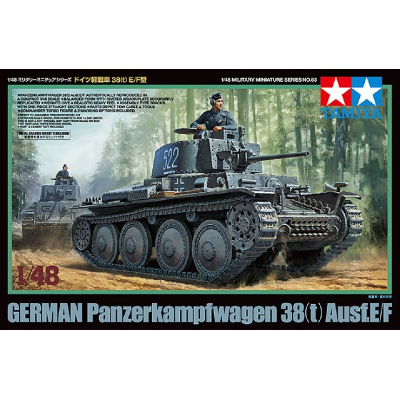 1/48 Panzer 38(t) Ausf.E/F