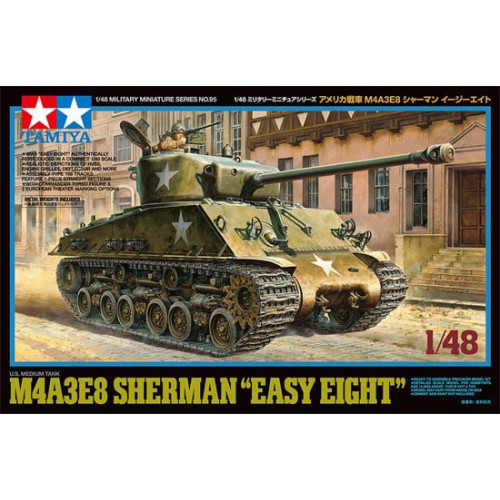 1/48 U.S. Medium Tank M4A3E8 Sherman "Easy Eight"