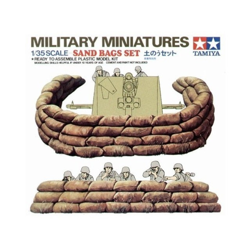 1/35 Sand Bags Set