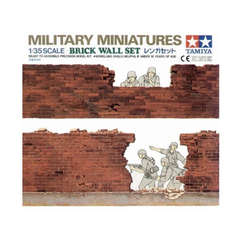 1/35 Brick wall set
