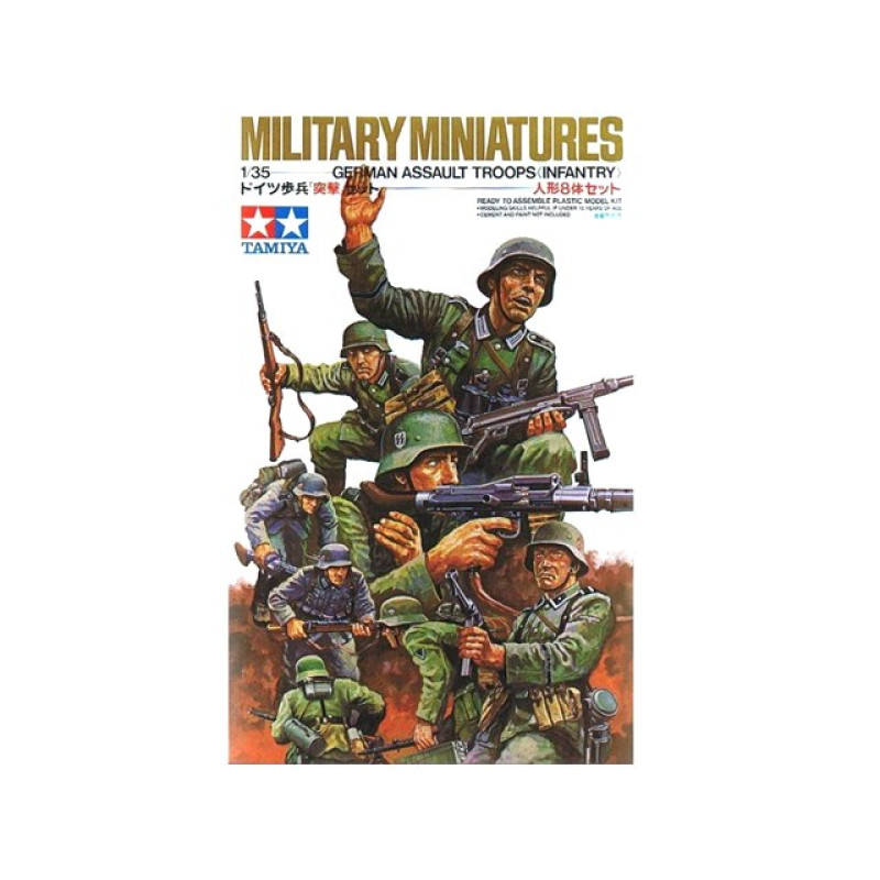 1/35 German Assault Troops (Infantry)