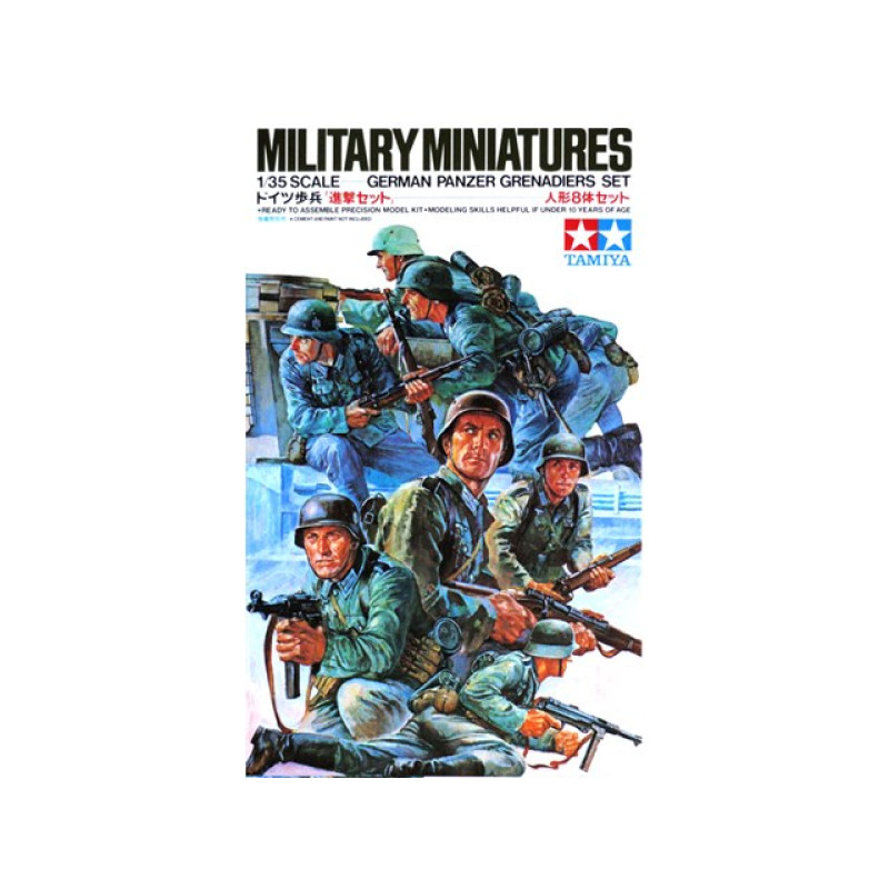 1/35 German Panzer Grenadiers set