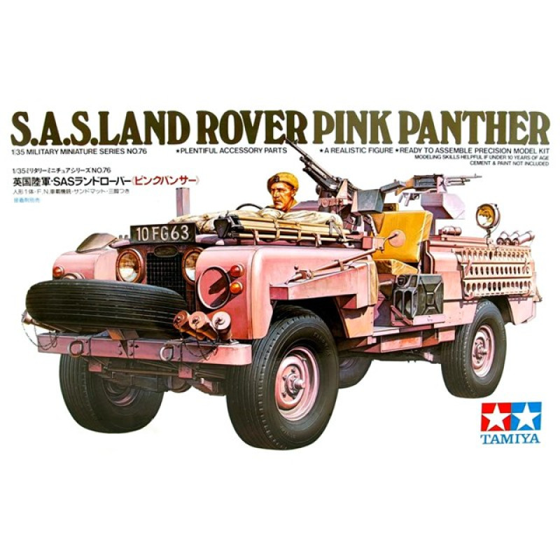 1/35 S.A.S. Land Rover "Pink Panther"