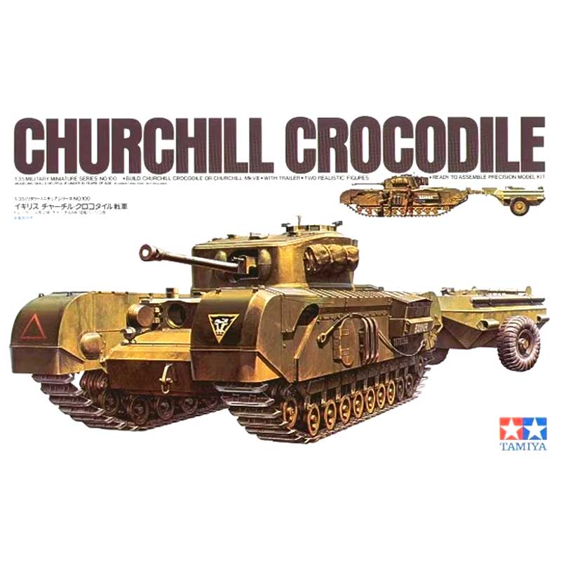British Churchil Crocodile 1/35