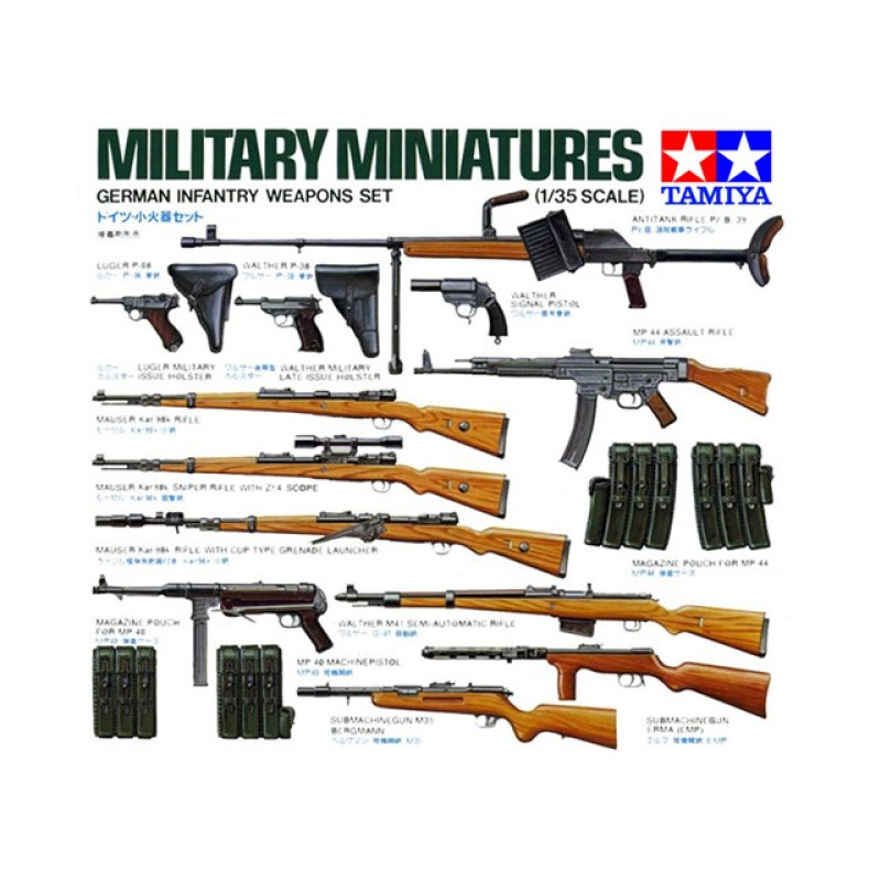 1/35 German Infantry Weapons Set