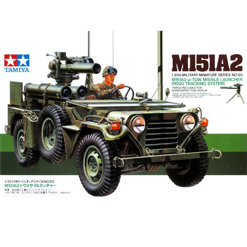 1/35 U.S. M151A2 w/ TOW Missile Launcher (M220 Tracking System)