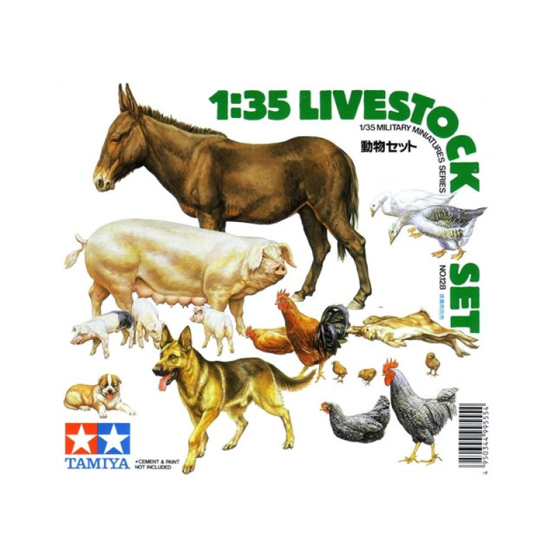 1/35 Livestock Set