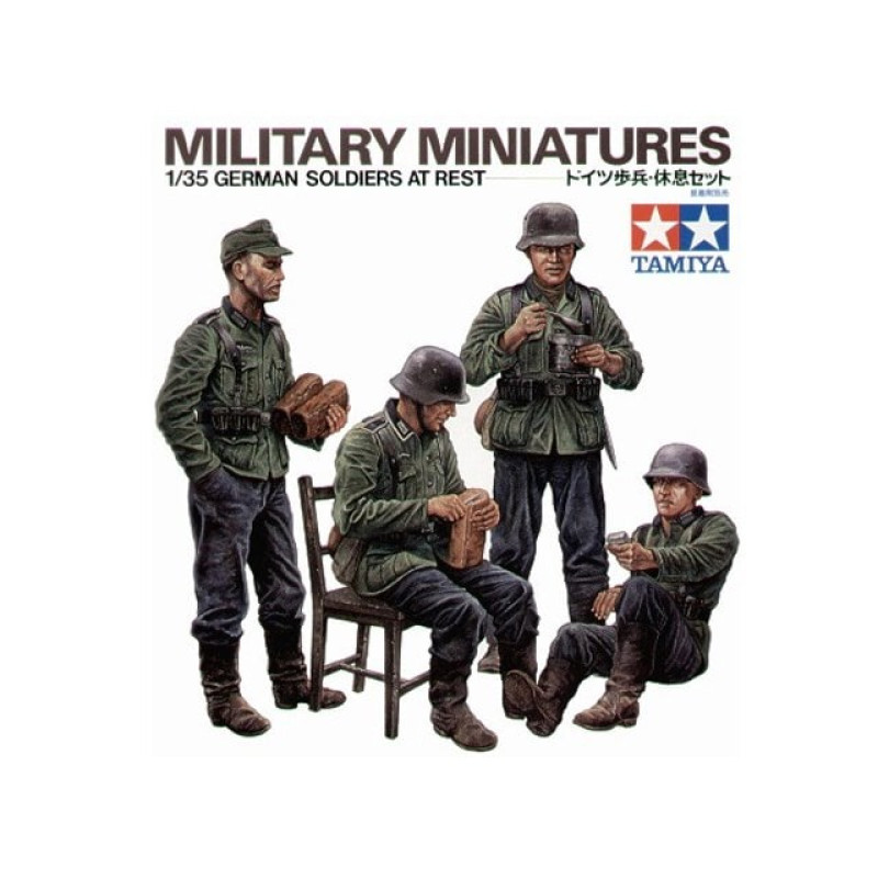 1/35 German Soldiers At Rest
