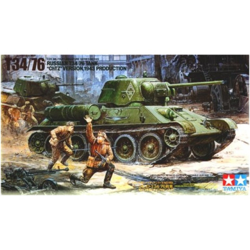 1/35 Russian T34/76 "ChTZ" version, 1943 Production