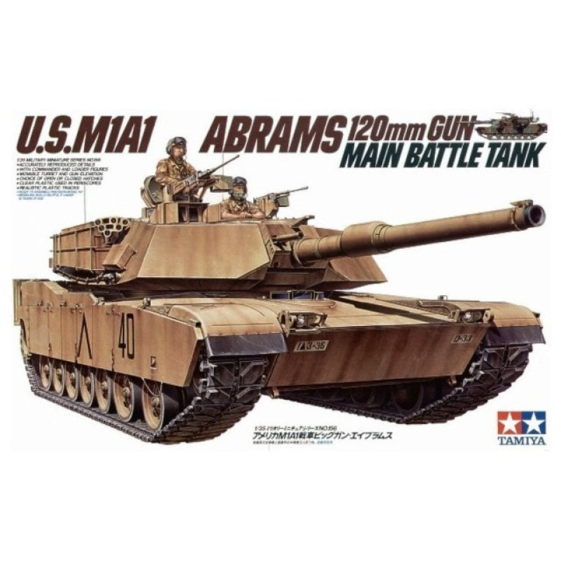 1/35 U.S M1A1 ABRAMS 120 mm DS