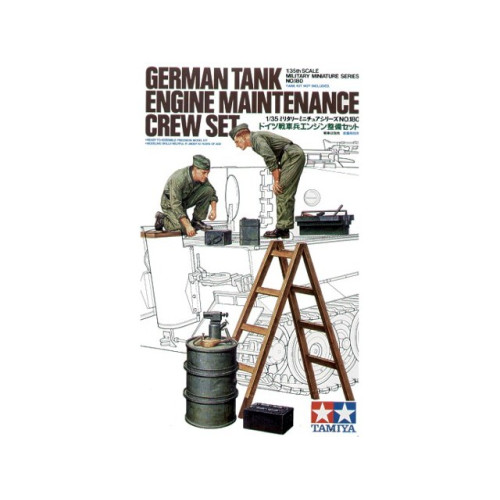 1/35 German Tank Engine Maintenance Crew Set