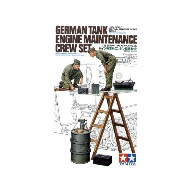 1/35 German Tank Engine Maintenance Crew Set