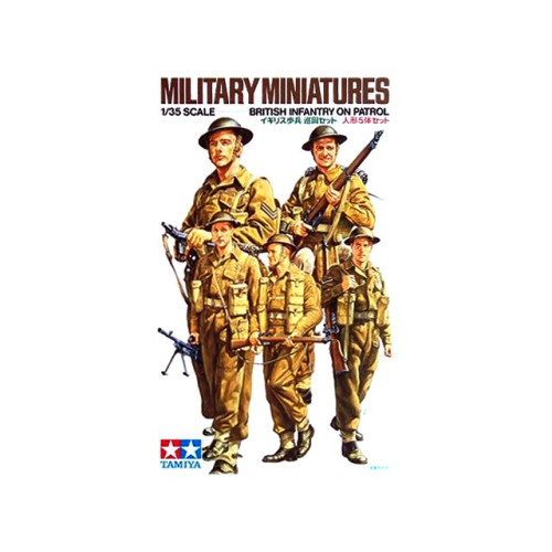 1/35 British Infantry On Patrol