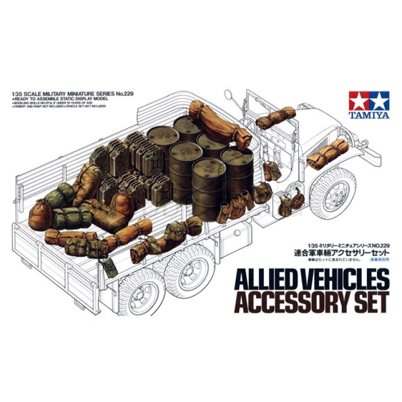 1/35 Allied Vehicles Accessory Set