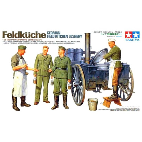 1/35 German Field Kitchen Scenery Feldküche