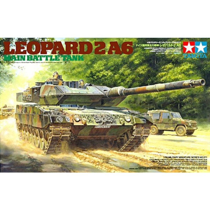 1/35 Bundeswehr Leopard 2A6 Main Battle Tank