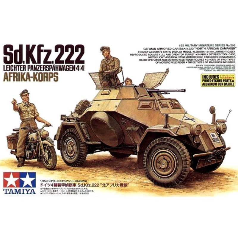 1/35 Sd.Kfz.222 North Africa