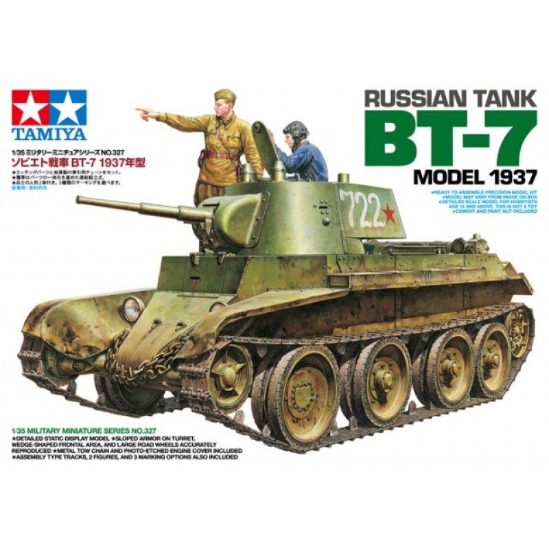 1/35 RUSSIAN TANK BT-7 MODEL 1937