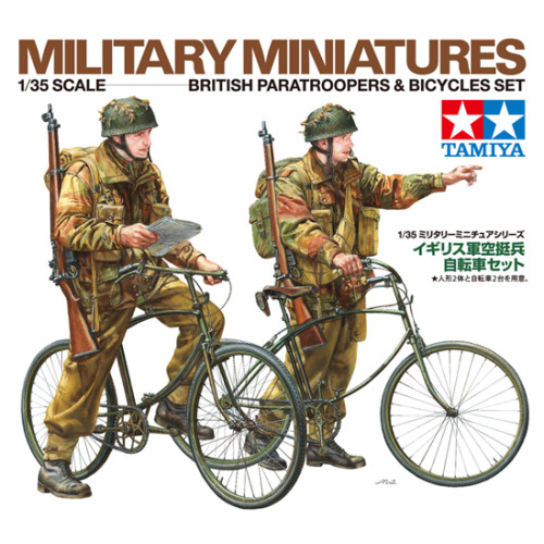 1/35 British Paratroopers & Bicycle set