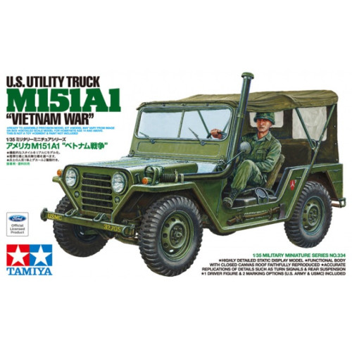 1/35 U.S. UTILITY TRUCK M151A1 "VIETNAM WAR"