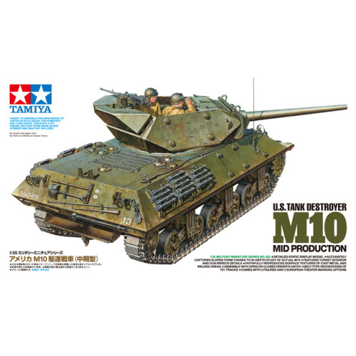 1/35 U.S. TANK DESTROYER M10 MID PRODUCTION