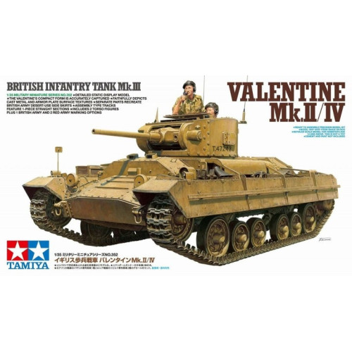 1/35 British Infantry Tank VALENTINE Mk.II/IV