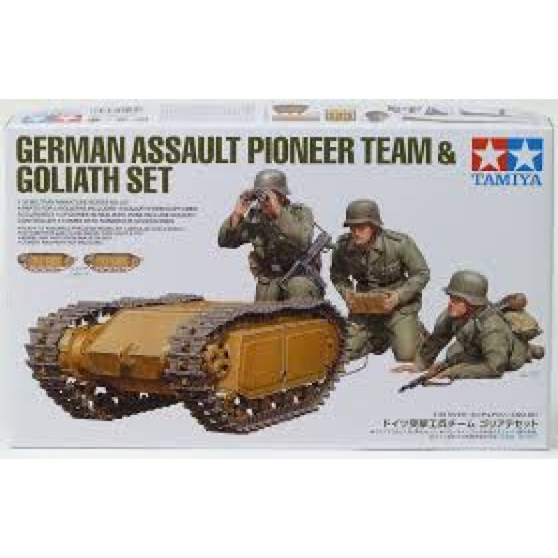 1/35 German Assault Pioneer Team & Goliath Set