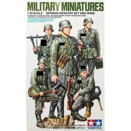 1/35 German Infantry Set (Mid-WWII)
