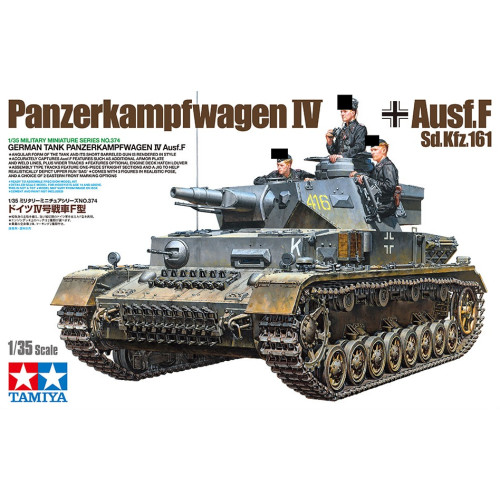 1/35 German Tank Panzerkampfwagen IV Ausf.F