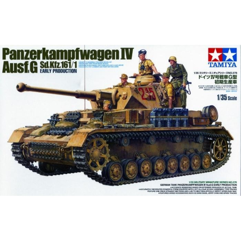 1/35 German Panzerkampfwagen IV Ausf.G Sd.Kfz161/1 Early Production Assembly Tank
