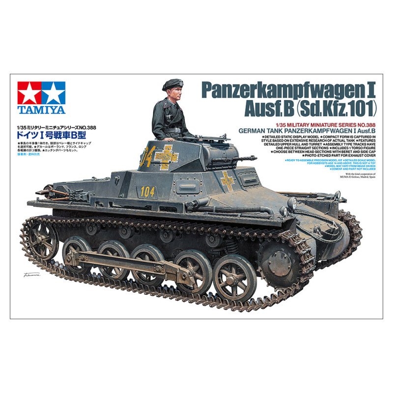 1/35 GERMAN TANK PANZERKAMPFWAGEN I Ausf.B